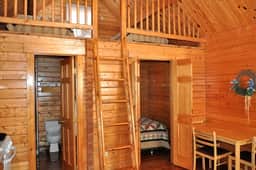 Cabin 3-Private Hot Tub-Pet Friendly-Lakefront-King bed-Full Kitchen-Sleeping Loft-AC/heat-Sleeps 6 - Image 5