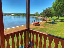 Cabin 2- Pet Friendly-Lakefront-King Bed-Full Kitchen-Sleeping Loft-AC/Heat/Sleeps 6 - Image 3