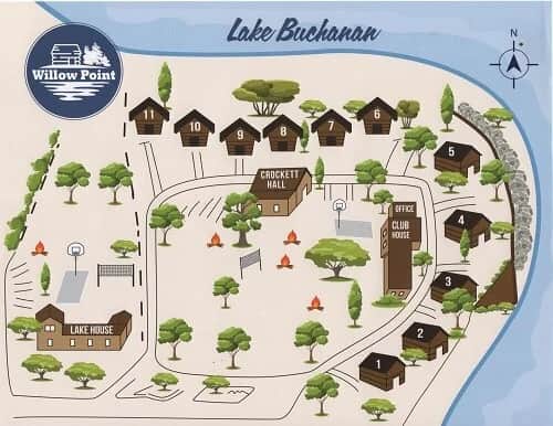 Cabin 6-Sandy Beach Lakefront- King Bed-Full Kitchen-Sleeping Loft-AC/Heat-Sleeps 6 - Image 2