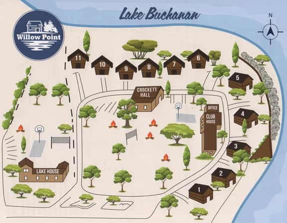 Cabin 4: Private Hot Tub-Lakefront-King bed-Full Kitchen-Sleeping Loft-AC/Heat-Sleeps 6 - Image 2