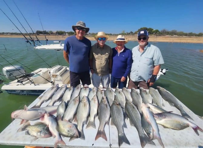 Fishing on Lake Buchanan