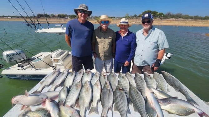 Fishing on Lake Buchanan